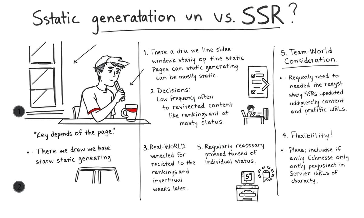 静的生成と動的SSRをどう使い分ければ良いのか実例から学ぶ