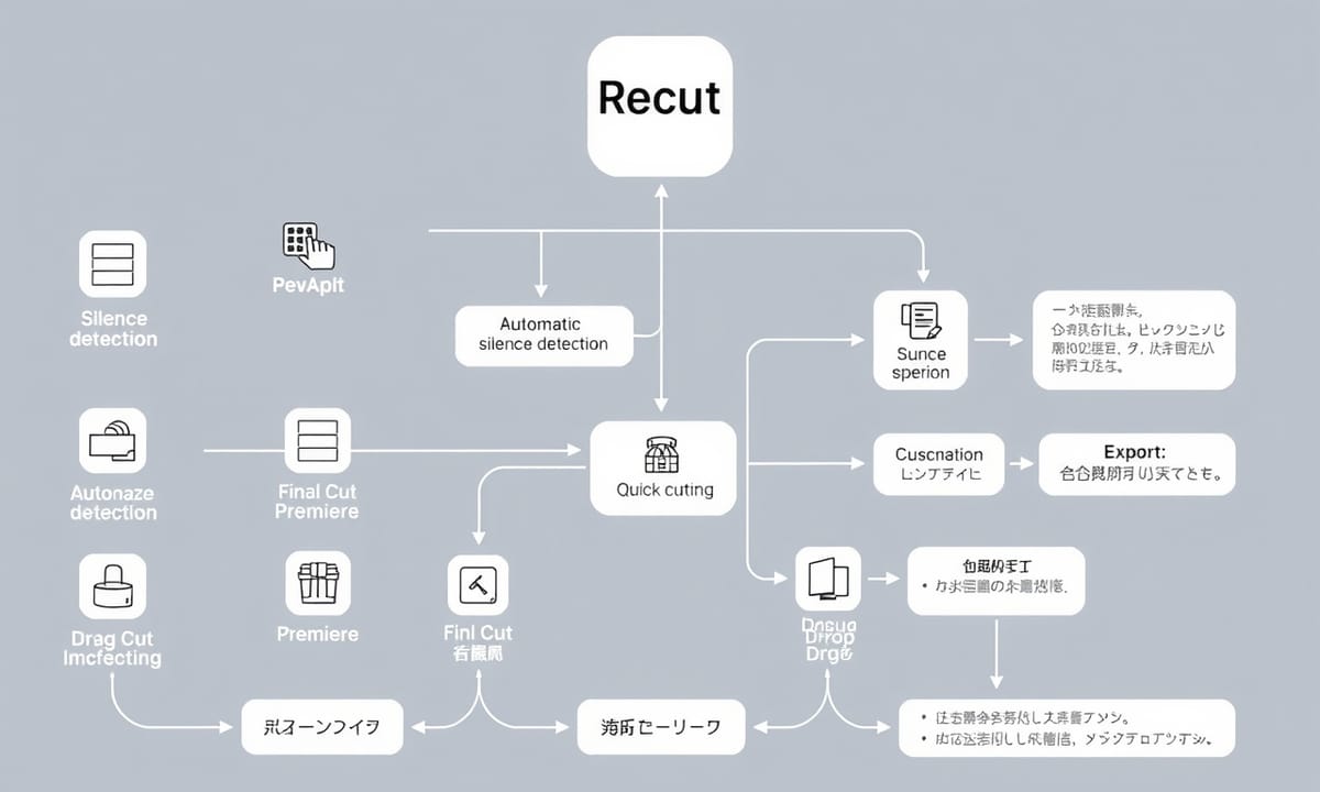 動画編集を簡単にするRecut