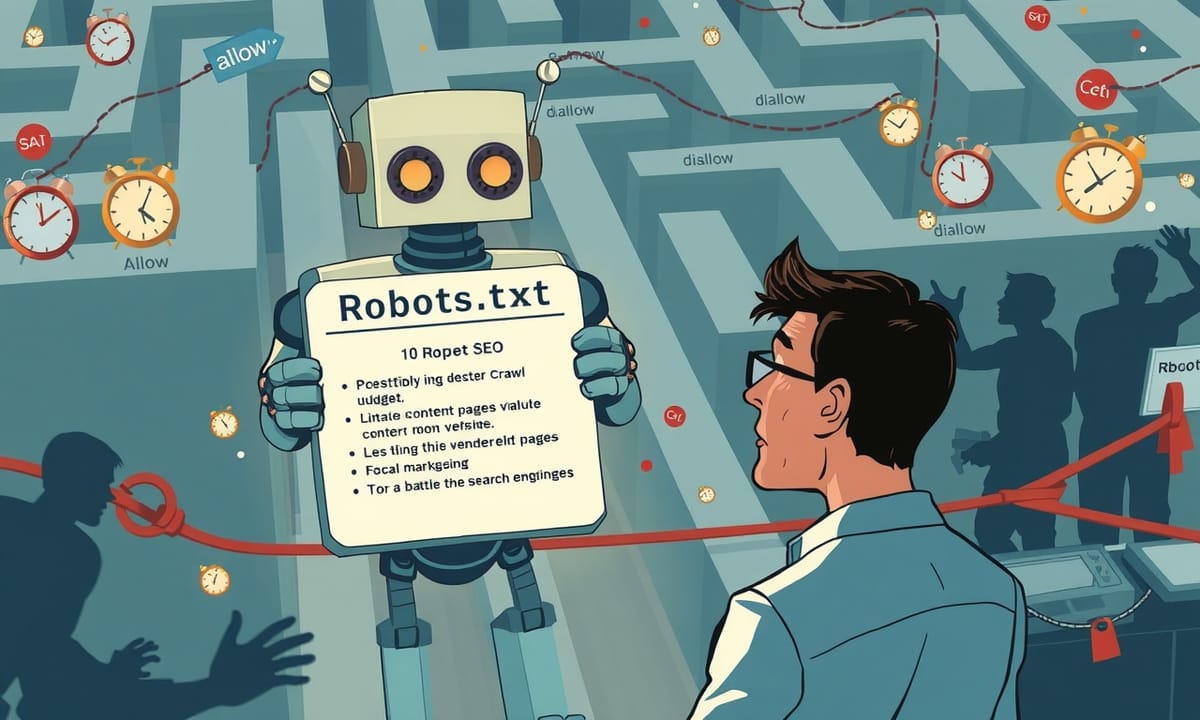搜尋資源分配:高手怎麼布局robots.txt