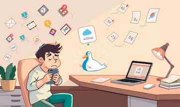 Hyperduckの1秒転送術、AirDrop疲れた人向けでもファイル種類には壁が