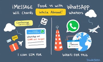 海外でSIM変えたらiMessage使えなくなる問題、WhatsAppならこう解決してる