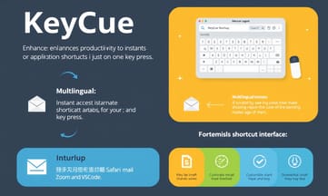 KeyCue 幫你學會使用 Mac 的所有快捷鍵