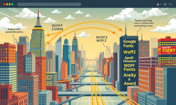 比較WOFF2、TTF主流網頁字型效能差異