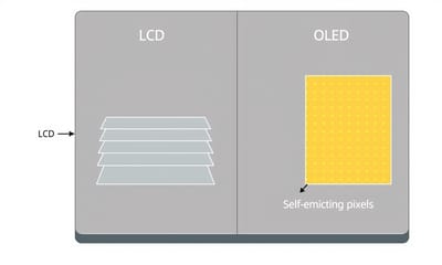 OLEDディスプレイとは？仕組みと液晶との違いを理解する基礎知識