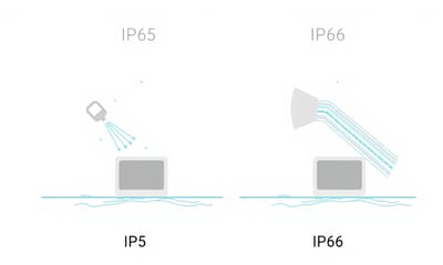 IP65 IP66防護等級差異與實際防水：台灣下雨IP65夠用嗎