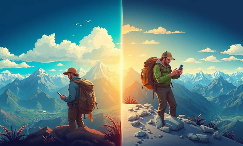 backpacker-travel-evolution-experience-tech-smartphone-era backpacker-travel-evolution-experience-tech-smartphone-era