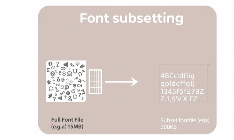 optimize-font-subset-improve-performance