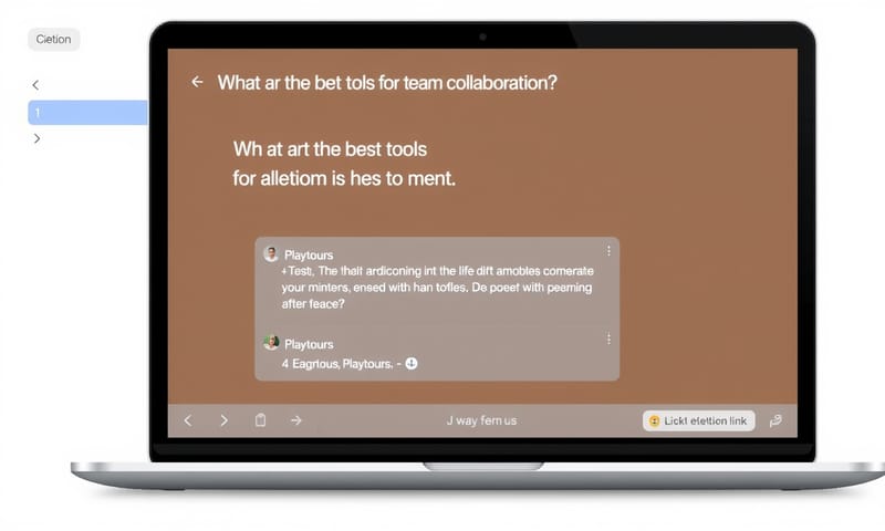 AIチャットの回答に自社ブランドが引用されている様子のイメージ