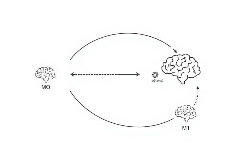 IDA（反復蒸留と増幅）プロセスのシンプルな概念図
