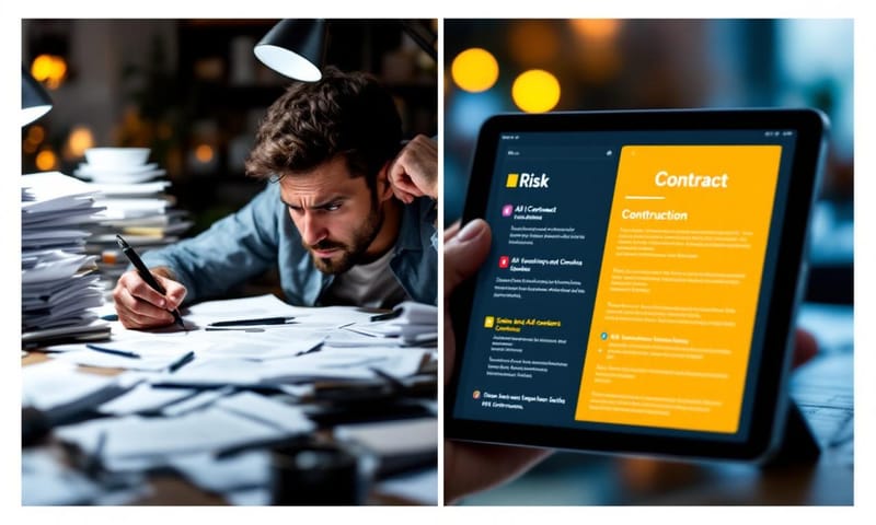 紙の契約書とにらめっこする過去と、AIが整理してくれた未来