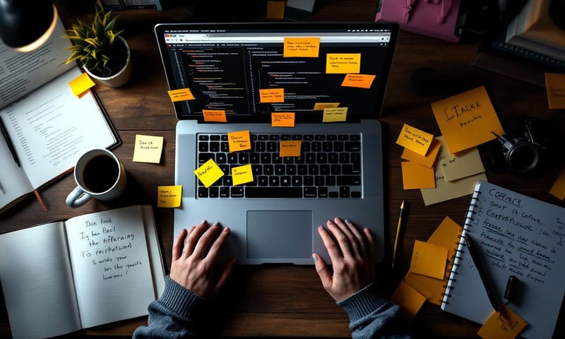 Gladys導入前のカオスなデジタルワークスペースのイメージ