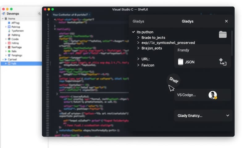MacでGladysを使っている実際の作業風景