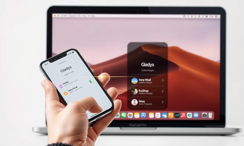 デバイス間のシームレスな連携を表現したイメージ