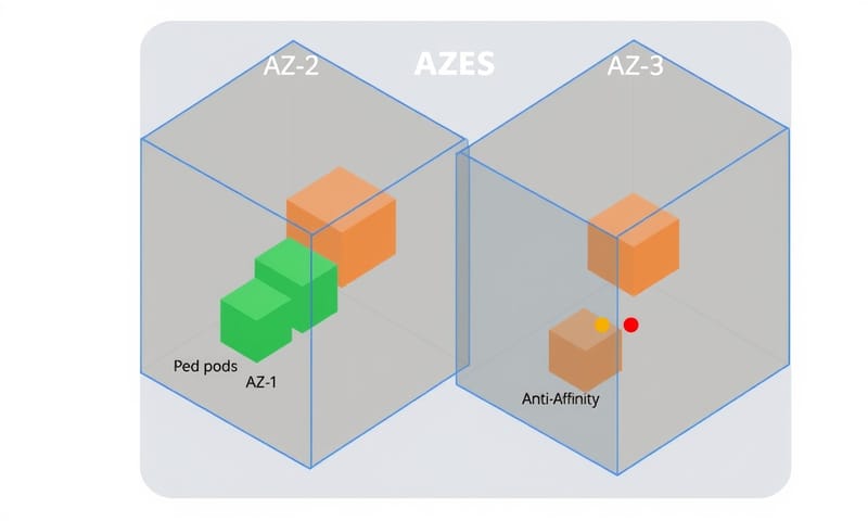 トポロジーキーの階層（Node、Zone、Region）