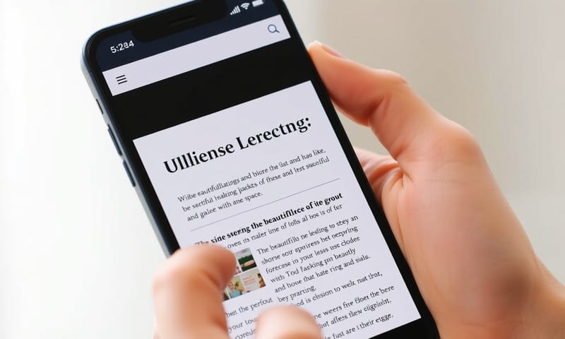 流暢的手機瀏覽體驗是現在的基礎