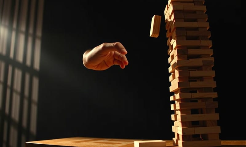 在脆弱的系統上開發，就像玩一場誰都不想輸的疊疊樂