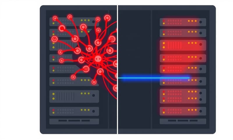 伺服器資源示意：有效的 robots.txt 能減輕主機負載