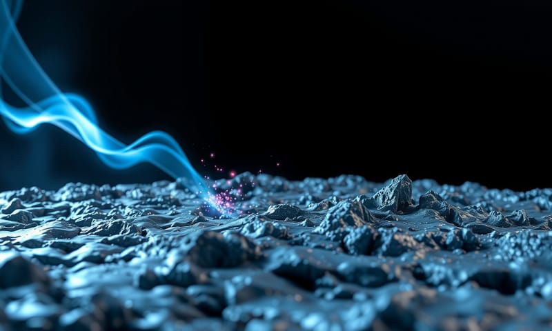 電解拋光的概念：就像一股溫和的能量流，輕柔地撫平微觀世界裡的崎嶇山脈。