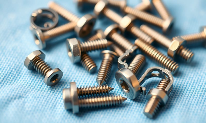 精密處理過的醫療零件，每一個細節都攸關安全與信賴。