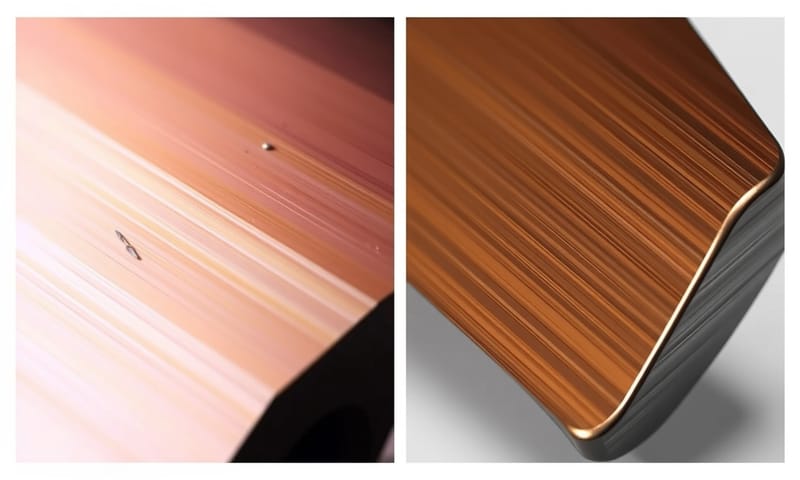 想像一下，表面處理就像在金屬上長出不同特性的「皮膚」。