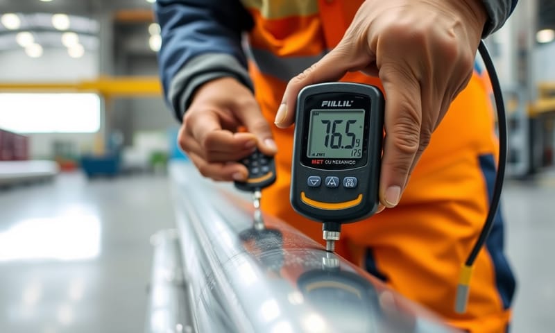 檢驗鍍鋅層厚度是確保品質的關鍵步驟