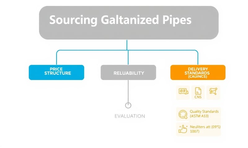 選擇鍍鋅鋼管供應商的決策流程