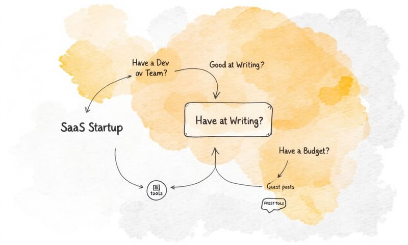 開始前，可以先用這張圖思考一下自己公司的定位