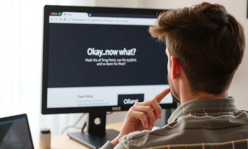 檢視 AI 生成結果時的真實心境