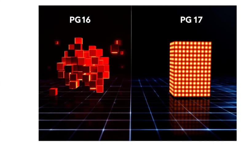 示意圖：PG17 新的 Vacuum 記憶體管理方式