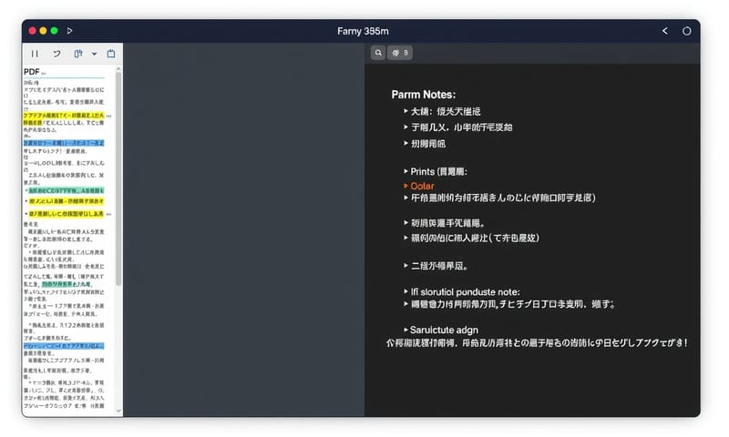 Logseq 內建的 PDF 閱讀與筆記同步功能