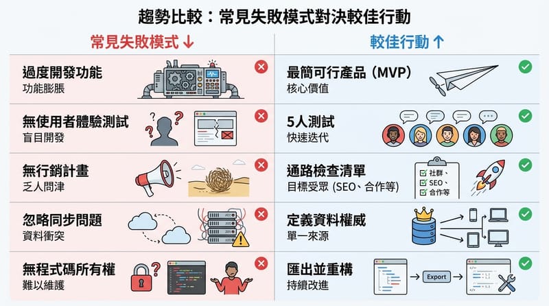 （結尾前｜總結）把「翻車」變成下一次的燃料：一張很實用的懶人圖