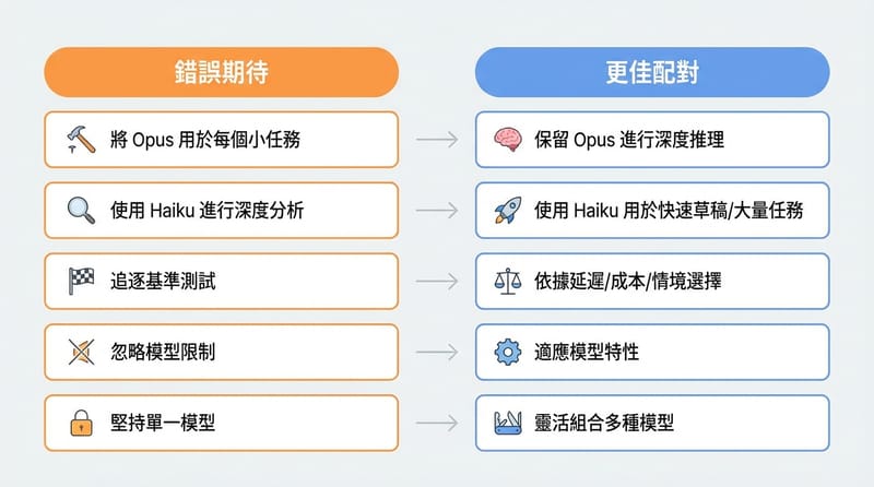 核心機制：同一家族不同定位，別拿短跑選手去打拳擊