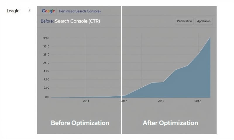 優化前後的點擊率對照