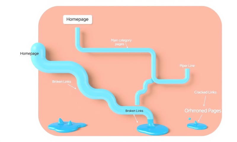 連結權重流動概念圖