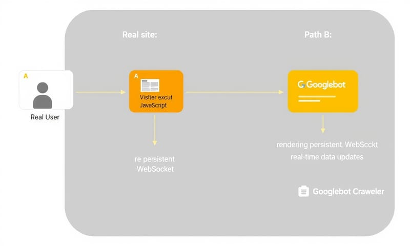 HTTP 請求與 WebSocket 連線的差異示意圖