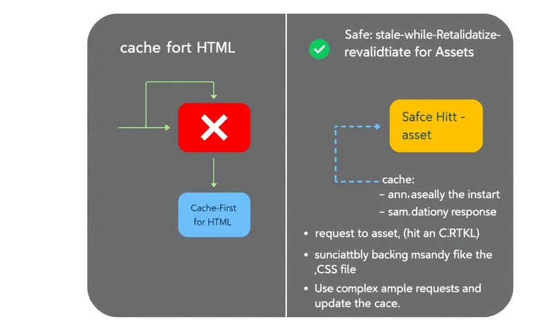 實施 Service Worker 前後載入速度對比