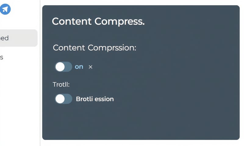 在瀏覽器開發者工具中檢查 content-encoding