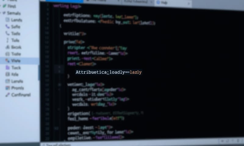 原生延遲載入的 HTML 寫法示意