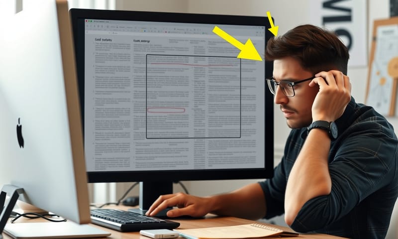 標題結構混亂與清晰的對比