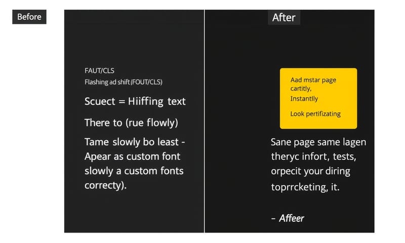 PageSpeed Insights 報告中，CLS 指標不及格的慘況
