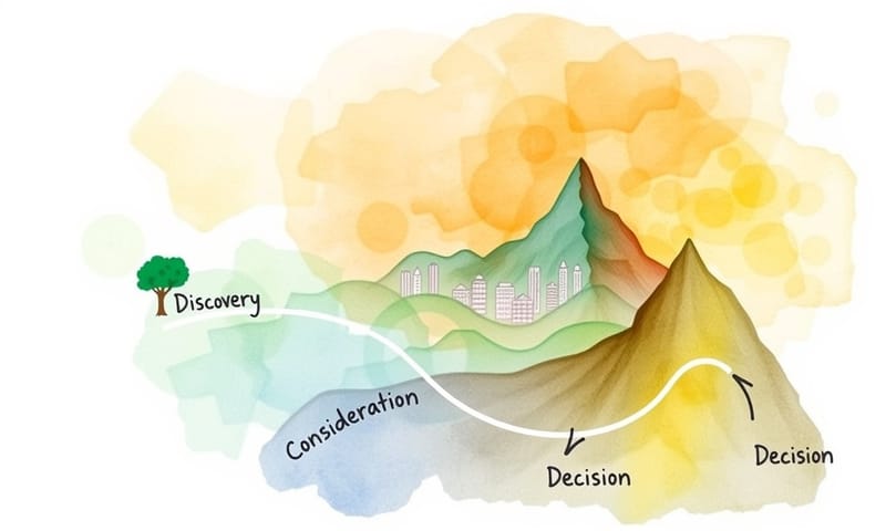 用戶意圖光譜示意圖