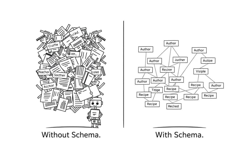 示意圖：爬蟲視角的轉變