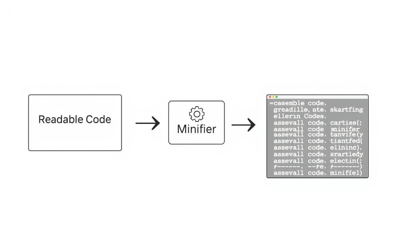 JS 壓縮原理示意圖