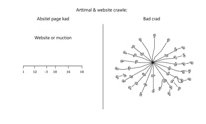 正確與錯誤的分頁連結結構示意