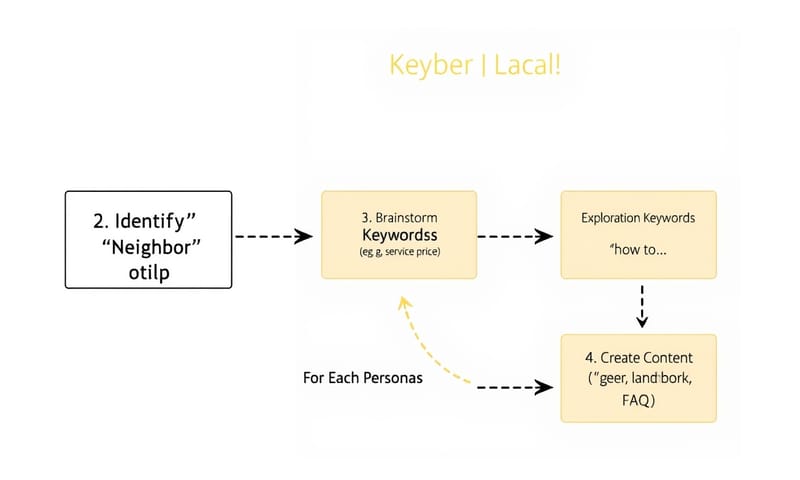 區域關鍵字佈局的決策流程