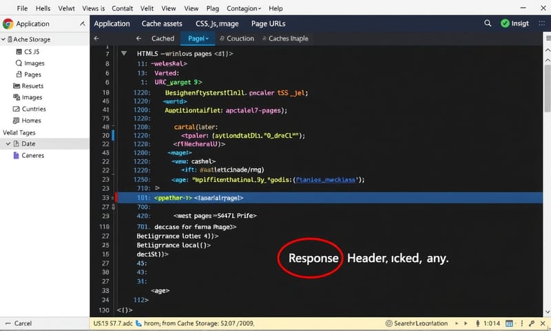 利用開發者工具檢查 Service Worker 快取狀態