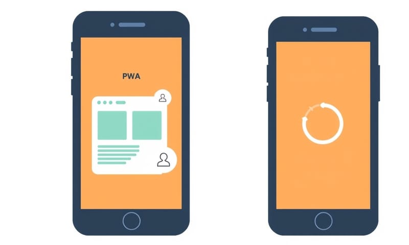 PWA 快速載入與傳統網站載入速度的體感對比
