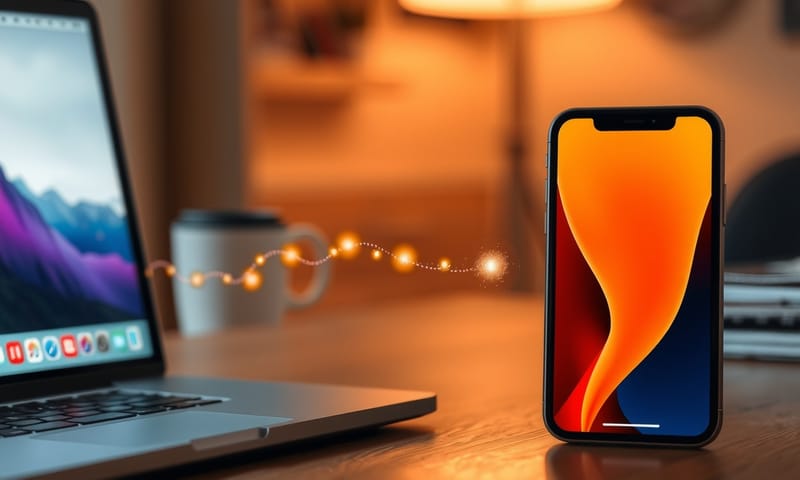 裝置間的直接連結，就像有一條看不見的專屬通道