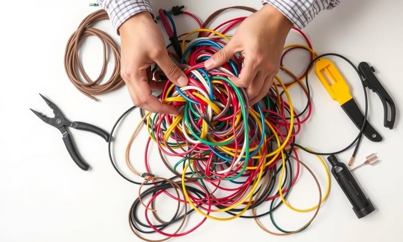 整理混亂的程式碼，就像小心翼翼地解開一個死結。